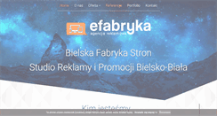 Desktop Screenshot of efabryka.net